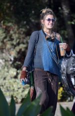 PARIS JACKSON Out for Coffee in Los Angeles 02/04/2018