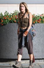 PARIS JACKSON Shows New Blonde Hair Out in Los Angeles 02/03/2018