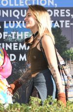 PARIS JACKSON Shows New Blonde Hair Out in Los Angeles 02/03/2018