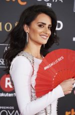 PENELOPE CRUZ at 32nd Goya Awards in Madrid 02/03/2018