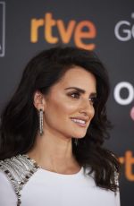 PENELOPE CRUZ at 32nd Goya Awards in Madrid 02/03/2018