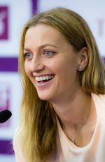 PETRA KVITOVA at 2018 WTA Qatar Open Press Conference in Doha 02/14/2018