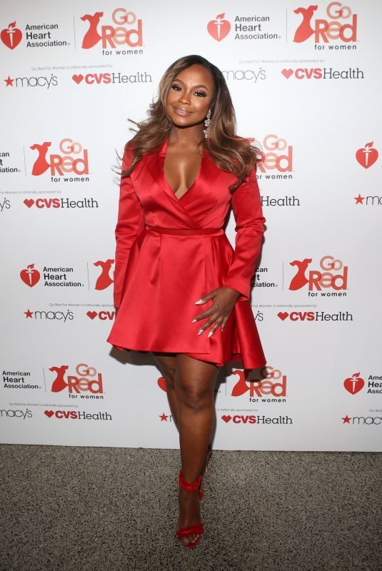 PHAEDRA PARKS at Go Red for Women Red Dress Collection 2018 Presented by Macy’s in New York 02/08/2018