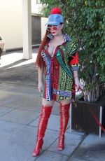 PHOEBE PRICE and SOPHIA VEGAS Out for Lunch at E Baldi in Beverly Hills 02/07/2017