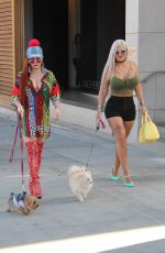 PHOEBE PRICE and SOPHIA VEGAS Out for Lunch at E Baldi in Beverly Hills 02/07/2017