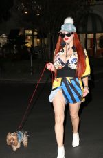 PHOEBE PRICE Night Out in Calabasas 02/02/2018