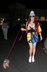 PHOEBE PRICE Night Out in Calabasas 02/02/2018