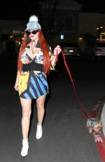 PHOEBE PRICE Night Out in Calabasas 02/02/2018
