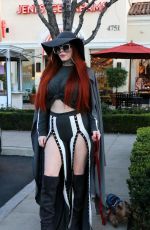 PHOEBE PRICE Out in Calabasas 02/21/2018
