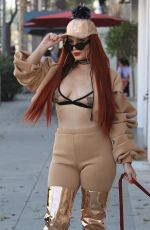 PHOEBE PRICE Out Shopping in Beverly Hills 02/06/2018