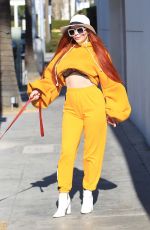 PHOEBE PRICE Out Shopping in Los Angeles 02/23/2018