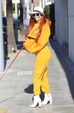 PHOEBE PRICE Out Shopping in Los Angeles 02/23/2018