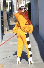 PHOEBE PRICE Out Shopping in Los Angeles 02/23/2018