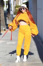 PHOEBE PRICE Out Shopping in Los Angeles 02/23/2018