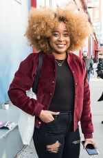 PHOEBE ROBINSON Arrives at Creatures of Comfort Fashion Show in New York 02/08/2018