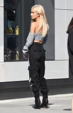 PIA MIA PEREZ on the Set of a Photoshoot at Rodeo Drive in Beverly Hills 02/09/2018