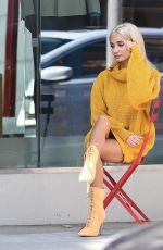 PIA MIA PEREZ on the Set of a Photoshoot at Rodeo Drive in Beverly Hills 02/09/2018