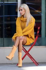 PIA MIA PEREZ on the Set of a Photoshoot at Rodeo Drive in Beverly Hills 02/09/2018