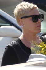 PINK Shopping at Whole Foods in Brentwood 02/09/2018