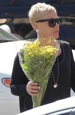 PINK Shopping at Whole Foods in Brentwood 02/09/2018