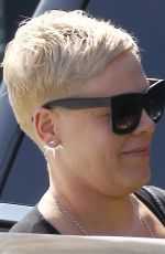 PINK Shopping at Whole Foods in Brentwood 02/09/2018