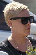 PINK Shopping at Whole Foods in Brentwood 02/09/2018