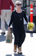 PINK Shopping at Whole Foods in Brentwood 02/09/2018