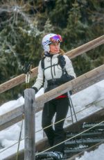 PIPPA MIDDLETON on Vacation in Switzerland 02/19/2018