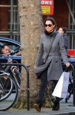 PIPPA MIDDLETON Out Shopping in London 02/15/2018