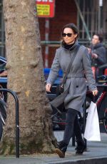 PIPPA MIDDLETON Out Shopping in London 02/15/2018