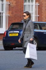 PIPPA MIDDLETON Out Shopping in London 02/15/2018