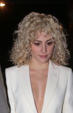 PIXIE LOTT and OLIVER CHSHIRE at Vogue x Tiffany & Co Bafta Afterparty in London 02/18/2018