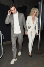 PIXIE LOTT and OLIVER CHSHIRE at Vogue x Tiffany & Co Bafta Afterparty in London 02/18/2018