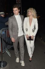 PIXIE LOTT and OLIVER CHSHIRE at Vogue x Tiffany & Co Bafta Afterparty in London 02/18/2018