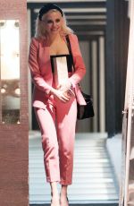 PIXIE LOTT Leaves Ours Resturant in London 02/13/2018