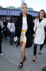 POPPY DELEVINGNE Arrives at Burberry Show at London Fashion Week 02/17/2018