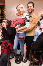 POPPY DELEVINGNE at Frame Fifth Anniversary Dinner in New York 02/10/2018