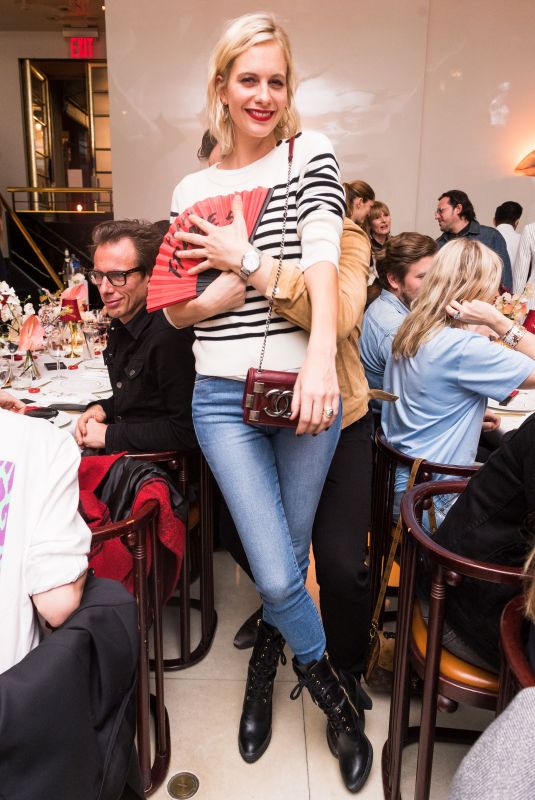 POPPY DELEVINGNE at Frame Fifth Anniversary Dinner in New York 02/10/2018