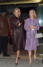 POPPY DELEVINGNE Leaves Bottega Veneta Show at New York Fashion Week 02/09/2018