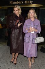 POPPY DELEVINGNE Leaves Bottega Veneta Show at New York Fashion Week 02/09/2018