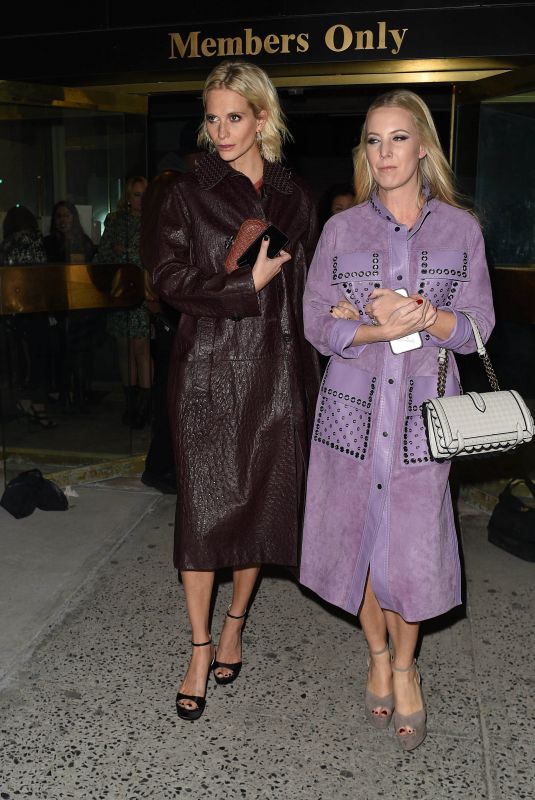 POPPY DELEVINGNE Leaves Bottega Veneta Show at New York Fashion Week 02/09/2018