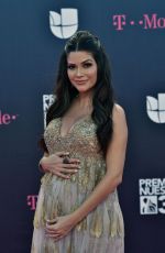 Pregnant ANA PATRICIA GAMEZ at Premio Lo Nuestro Awards 2018 in Miami 02/22/2018