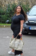 Pregnant CASEY BATCHELOR Out Shopping in Essex 02/28/2018