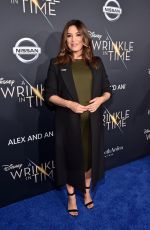 Pregnant EVA LONGORIA at A Wrinkle in Time Premiere in Los Angeles 02/26/2018