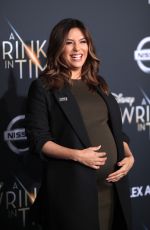 Pregnant EVA LONGORIA at A Wrinkle in Time Premiere in Los Angeles 02/26/2018