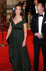Pregnant KATE MIDDLETON at BAFTA Film Awards 2018 in London 02/18/2018