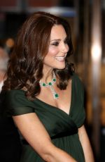 Pregnant KATE MIDDLETON at BAFTA Film Awards 2018 in London 02/18/2018