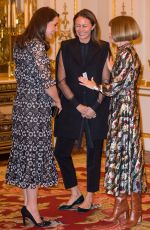 Pregnant KATE MIDDLETON at Commonwealth Fashion Exchange Reception in London 02/19/2018