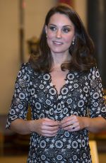 Pregnant KATE MIDDLETON at Commonwealth Fashion Exchange Reception in London 02/19/2018