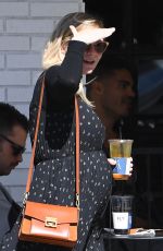 Pregnant KIRSTEN DUNST at McConnell